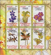 Kongo Mi. 2011-16 kas. kwiaty