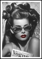 A2 PLAKAT DLA FRYZJERA FRYZJERKI FRYZJER PLAKAT DO SALONU FRYZJERSKIEGO N10