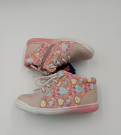 Polskie różowe trampki sneakersy wiosenne przejściowe lekkie R. 25