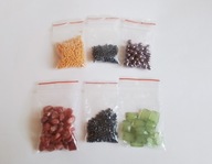 Zestaw różnych koralików