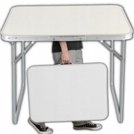 STÓŁ TURYSTYCZNY SKŁADANY STOLIK OGRODOWY NA TARAS BIWAK KEMPING 80x60