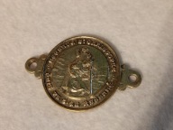 Kolekcjonerska plakieta ze św. Krzysztofem