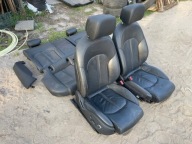 AUDI A7 C7 siedzenia fotele GRZANE wnętrze komplet SKÓRA UK