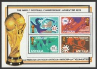 ANTIGUA - MŚ ARGENTYNA 1978 - MUNDIAL - PIŁKA NOŻNA - CZYSTE **
