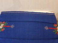 OBRUS SERWETA SERWETKA SKANDYNAWSKI HAFTOWANY ŚWIĄTECZNY