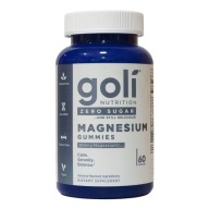 GOLI NUTRITION Zero Sugar Magnesium - Magnez - żelki bez cukru (60 żelek)