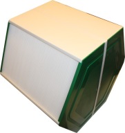 przeciwprądowy wymiennik rekuperatora 366/300mm 95% odzysku zern