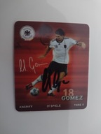 Karta plastikowa autograf Niemcy Mario Gomez