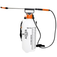 OPRYSKIWACZ RĘCZNY CIŚNIENIOWY 8L LANCA 82CM WĄŻ 125CM ADLER