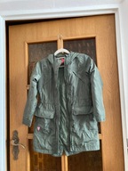 KURTKA DZIEWCZ PARKA COOL CLUB 134 CM KHAKI OCIEPLONA