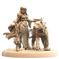 Shadowtammer of Pain Władca Bestii Kultu Cienia Pinup A RPG Druk 3D NSFW