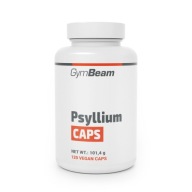 BŁONNIK NA TRAWIENIE JELITA PREBIOTYK ODCHUDZANIE PSYLLIUM - GymBeam 120szt