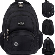 ST.RIGHT PLECAK SZKOLNY 4 KOMOROWY BP05 BLACK VINTAGE CZARNY MŁODZIEŻOWY