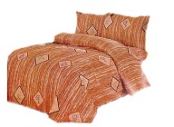 pościel z satyny bawełnianej 200x220 + 2x70x80 zamek S 614