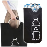 DUŻY SKŁADANY KOSZ NA BUTELKI 100L DO DOMU SEGREGACJA ORGANIZER 72 CM
