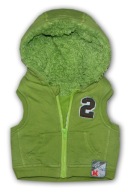 GEORGE * ocieplany BEZRĘKAWNIK na futerku * 68-74