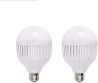 Żarówki LED E27 Zimna biel 220V Inteligentna żarówka Tryb awaryjny 15W 2szt