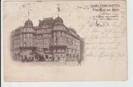Niemcy Frankfurt amMain hotel Carlton rok 1920