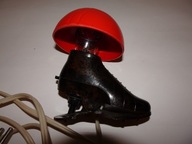 Lampka nocna PRL, but piłkarski, piłka, lampka ZSRR, vintage, Prl