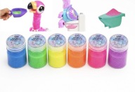 WKŁAD PROSZEK POKARM DO ZABAWKI ŻÓŁW SHERBET FLAMINGO SŁOIK LIMITOWANA