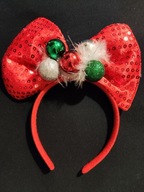 Opaska świąteczna dla dziewczynki