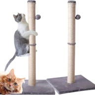 DRAPAK DLA KOTA WYSOKI SŁUPEK 100 CM LEGOWISKO STABILNY MOCNY ZABAWKA