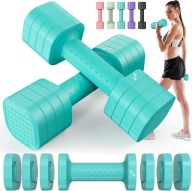 SPORTNEER HANTLE REGULOWANE DLA KOBIET 4 W 1 – 2 SZTUKI 1–2,5 KG NIEBIESKIE