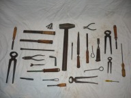 Stare oryginalne narzędzia.