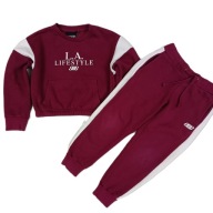 DRES KOMPLET DZIEWCZĘCY DŁUGI RĘKAW ROZM.128/134_SKECHERS