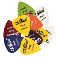 10x kostki gitarowe Alice piórka do ukulele gitary klasycznej i akustycznej