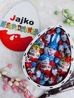Kinder Jajko Niespodzianka XL. Prezent dla dziecka. Urodziny, dzień dziecka