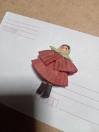 Stara Zabawka Żołnierzyk PRL Laleczka Hanka Cepelia