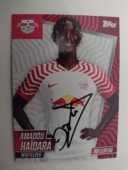 Karta topps mach attax autograf RB Leipzig Team Set 2023-24 Amadou Haidara
