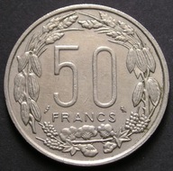 Afryka Centralna 50 franków 1961