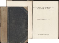 Fizyczne i chemiczne badanie wody 1954