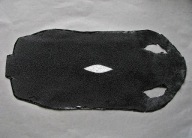 Skóra płaszczki rayskin samegawa same tanto tsuka jaszczur stingray skin