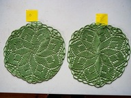 2 Serwetki okrągłe średnica 24 cm