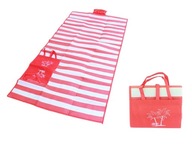 WODOODPORNA MATA PIKNIKOWA KOC Z PODUSZKĄ 178 x 90 CM SKŁADANY Z TORBĄ