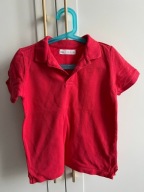KOSZULKA POLO Dziecięca ZARA różowa bawełna 6 lat 116 cm
