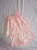 F&F __ŚLICZNY NEONOWY KOMBINEZON __110/116