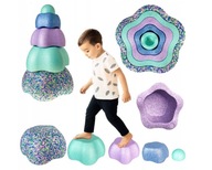 Ścieżka Sensoryczna Kamienie Balansujące 5szt Równowaga Dla Dzieci