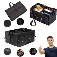 ORGANIZER DO BAGAŻNIKA SAMOCHODU AUTA SAMOCHODOWY KUFER TORBA 3 KOMOROWA