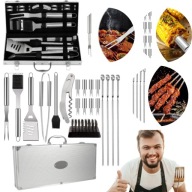 AKCESORIA DO GRILLOWANIA GRILLA GAZOWEGO PRZYBORY Z STALI NIERDZEWNEJ 19w1