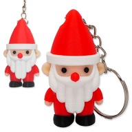 BRELOK FIGURKA MIKOŁAJA ŚWIĄTECZNY brelok 3D KLUCZE ozdoba ŚWIĘTA PREZENT