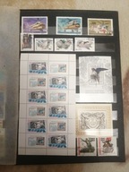 Klaser ze znaczkami ZSRR, ponad 500 szt.