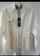 Kurtka edan xs biała śmietanka przeciwdeszczowa