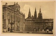 PRAGA, PRAHA. HRAD, CZECHY CZECHOSŁOWACJA, CZYSTA, STARA