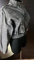 Kurtka, bluza młodzieżowa, damska, jeans-rozmiar L/40