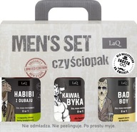PREZENT DLA FACETA 3X500ML MĘSKI ŻEL POD PRYSZNIC LAQ ZESTAW MIX