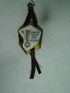 odznaka gość targi Mediolan 1959r wpinka